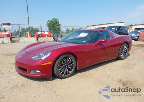 2006 Chevrolet Corvette from USA, damaged, VIN 1G1YY26U465109423